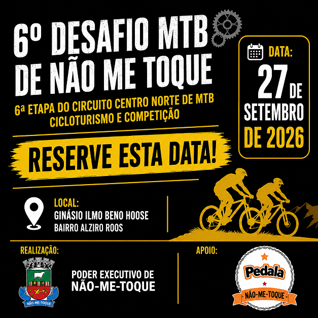 6º DESAFIO DE MTB DE NAO ME TOQUE
