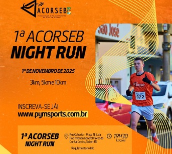 1º ACORSEB NIGHT RUN