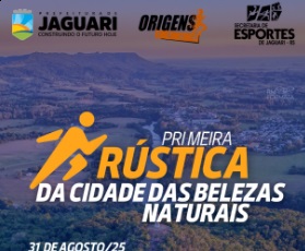 1° Rustica da cidade das belezas Naturais