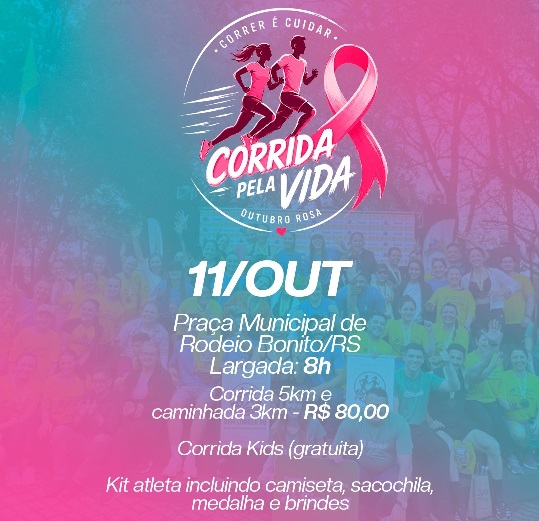 CORRIDA PELA VIDA / OUTUBRO ROSA
