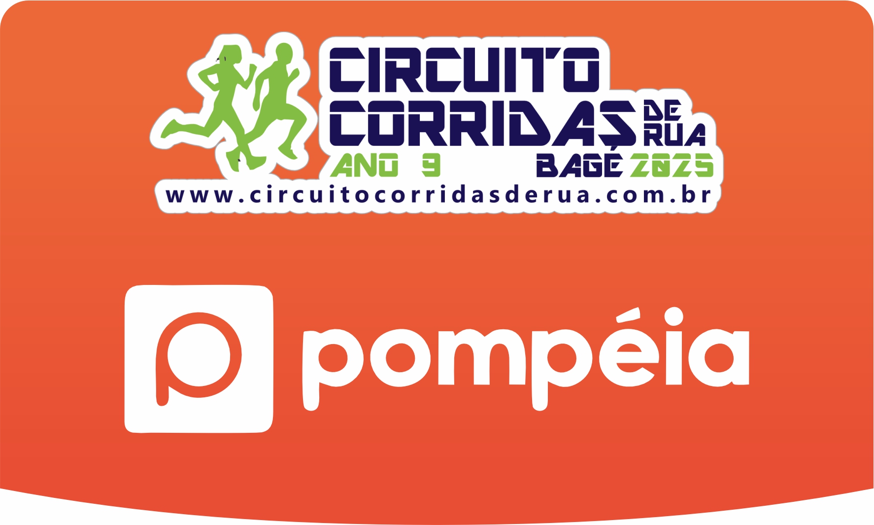 Circuito Corridas de Rua de Bagé 2025 - Ano 9 - Etapa Lojas Pompeia