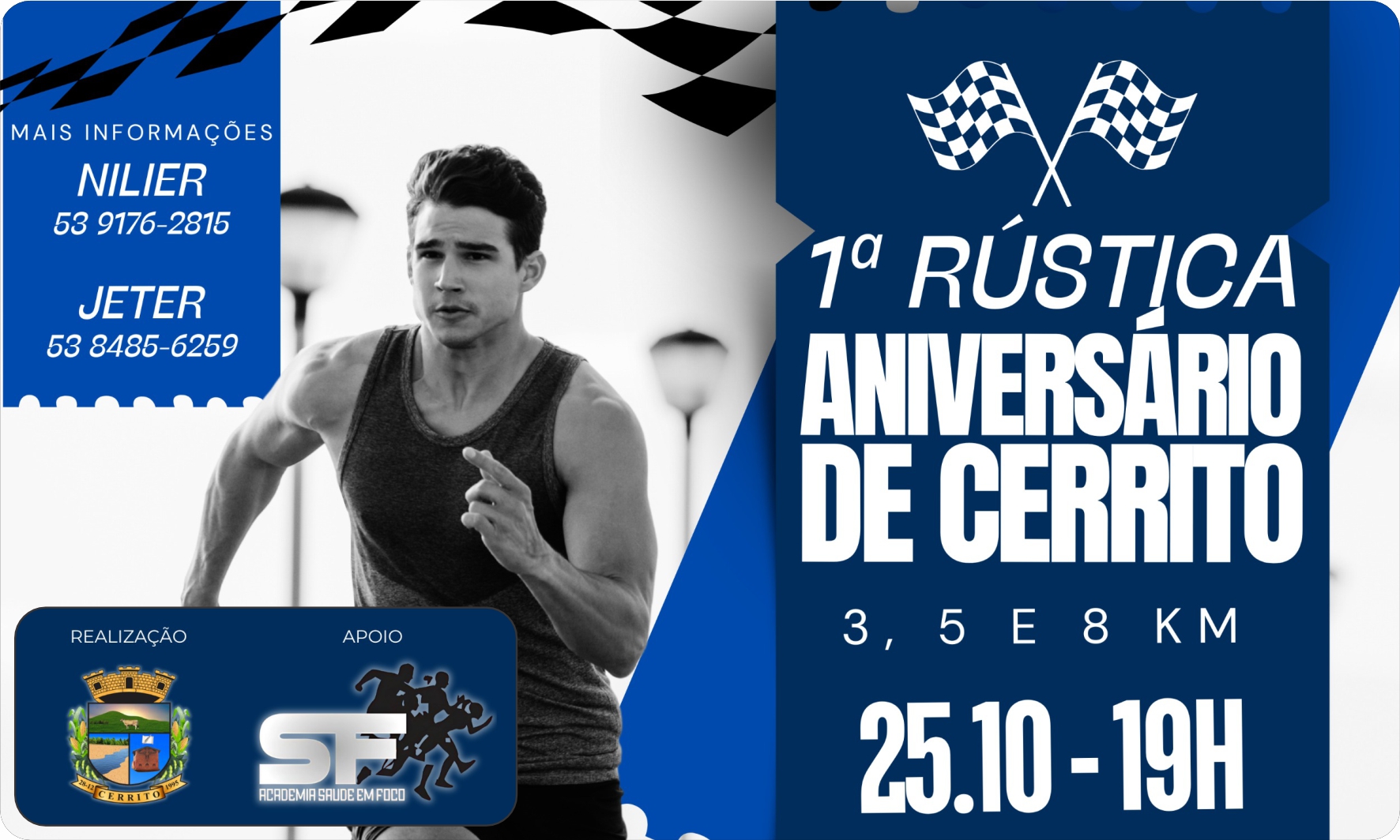 1ª Rústica Aniversário de Cerrito & Academia SF
