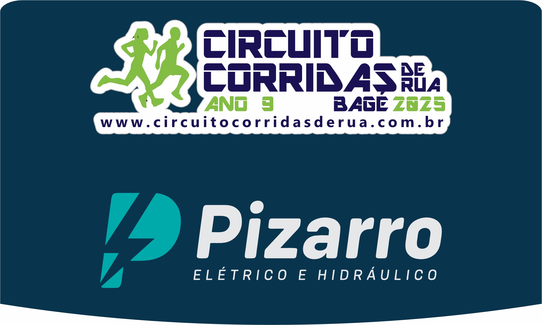 Circuito Corridas de Rua de Bagé 2025 - Ano 9 - Etapa Pizarro Elétrico e Hidráulico