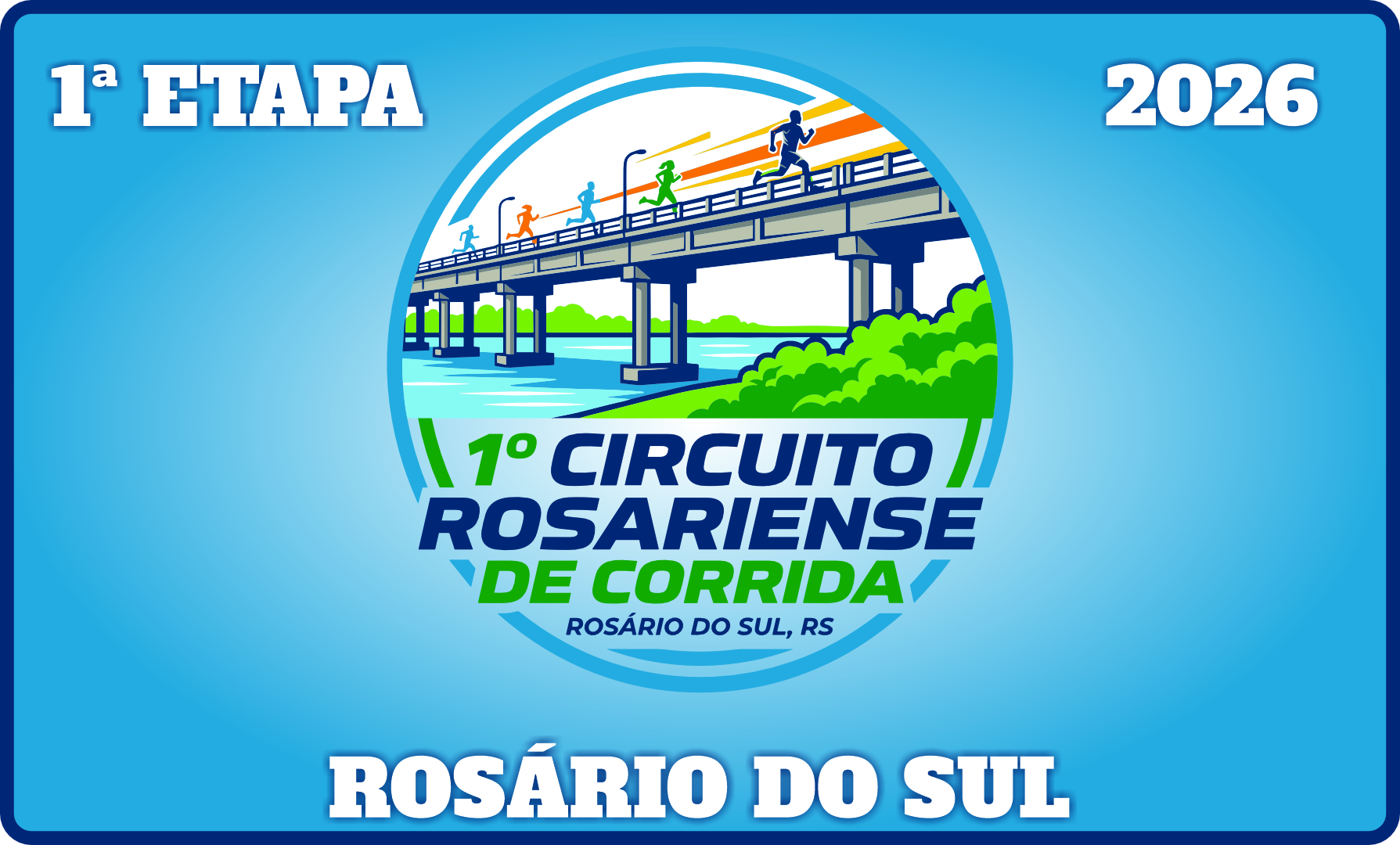 1ª ETAPA CIRCUITO ROSARIENSE DE CORRIDA - 2026