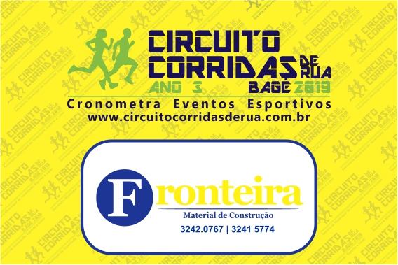 4ª Etapa - Circuito Corridas de Rua de Bagé 2019 - Ano 3 - Etapa Fronteira